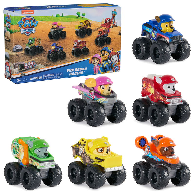 PAW Patrol: Rescue Wheels Pup Squad Racers 6-Pack