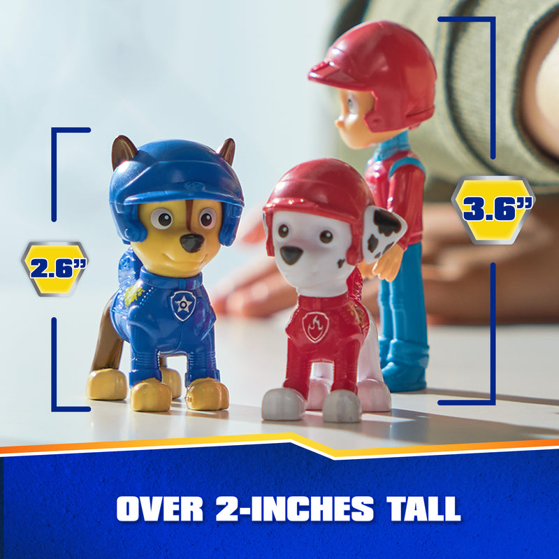 PAW Patrol: Rescue Wheels, Pup Squad Figures 7-Pack Gift Set