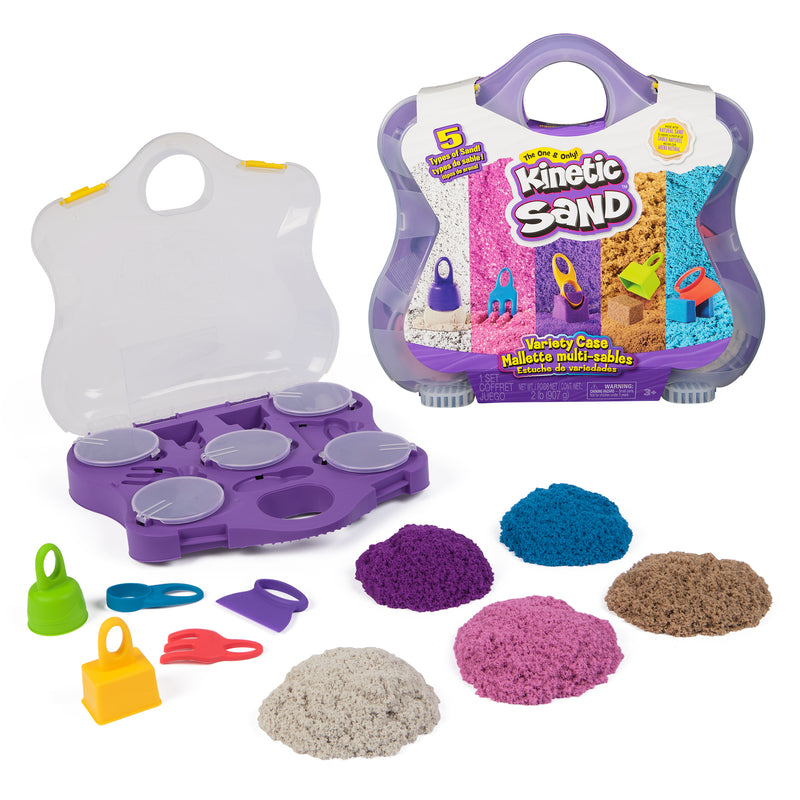 Kinetic Sand, Variety Case Playset