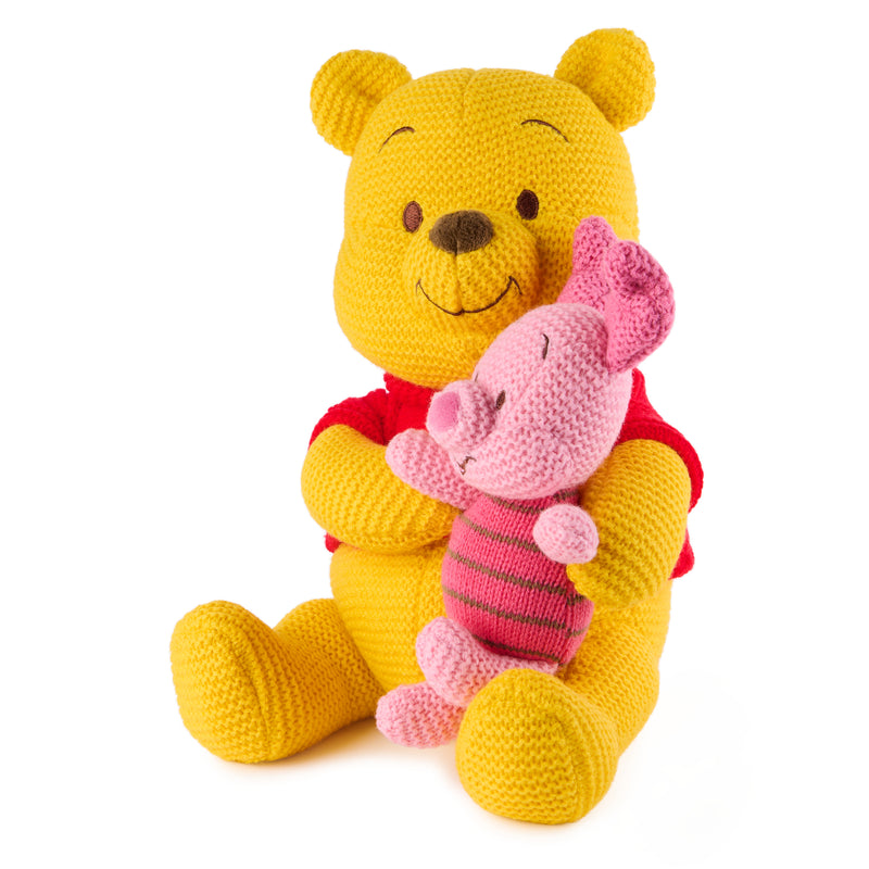 Winnie the Pooh & Piglet Knit Plush, 10 in