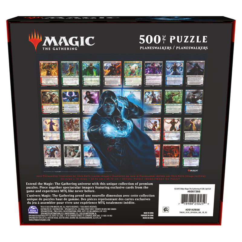 Magic Puzzle Company Magic The Gathering, Planeswalkers 500 Piece