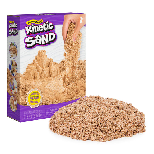 Kinetic Sand, 5.5lbs Natural Brown Sand