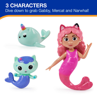 SwimWays, Gabby's Dollhouse Dive Characters 3-Pack