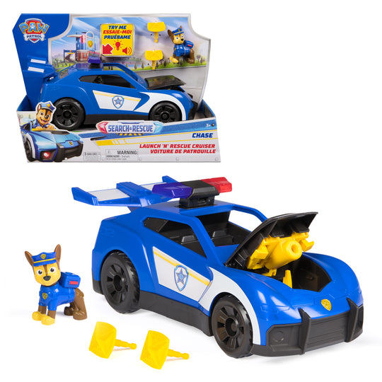 PAW Patrol Search & Rescue Chase’s Launch ‘N’ Rescue Cruiser Vehicle