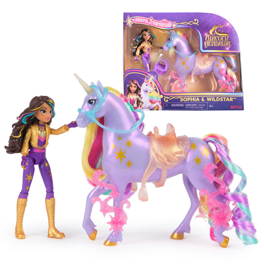 Unicorn Academy, Sophia & Wildstar Power of Friendship Figure