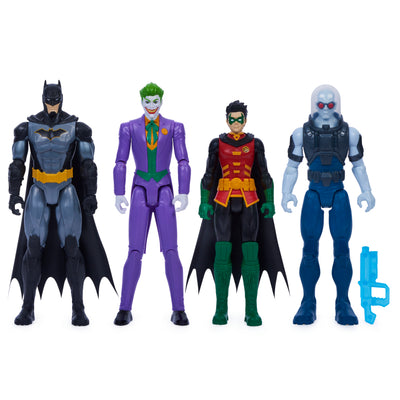 DC Comics, Batman and Robin vs. The Joker and Mr. Freez 12-inch Action Figures