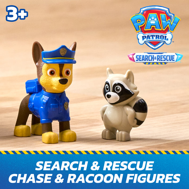 PAW Patrol: Search & Rescue, Chase Rescue Cruiser Vehicle with 2 ...