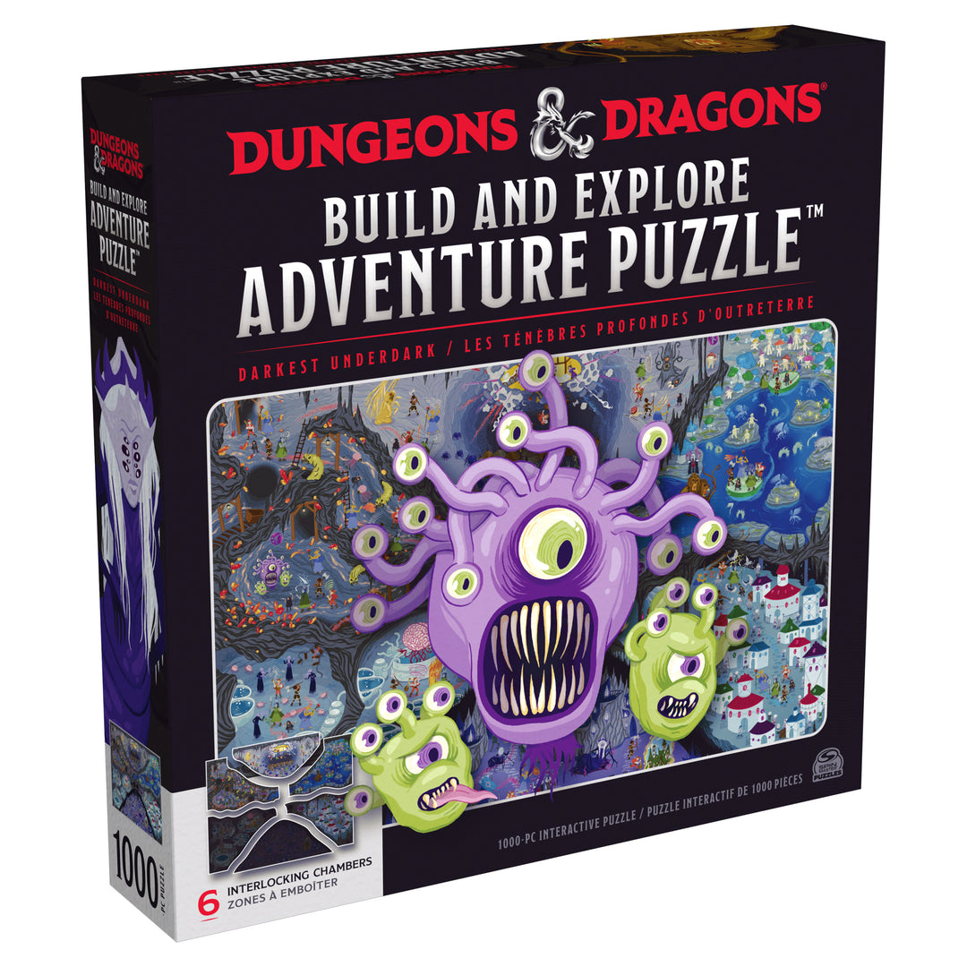 Dungeons & Dragons, Build and Explore Adventure Puzzle, DnD Adult