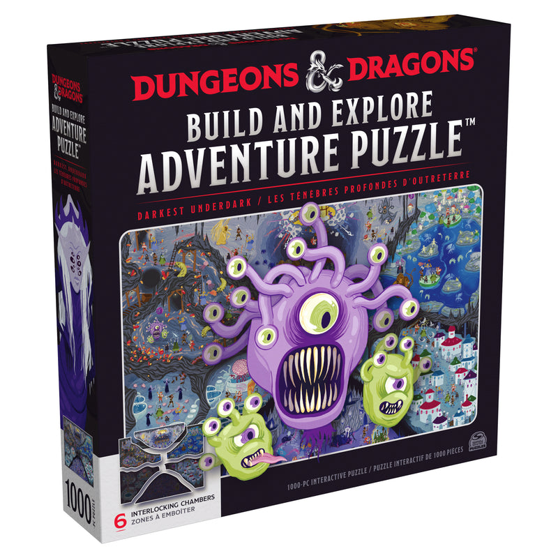 Dungeons & Dragons, Build and Explore Adventure 1000 Piece Puzzle