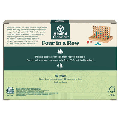 Mindful Classics, Four in a Row Family Board Game