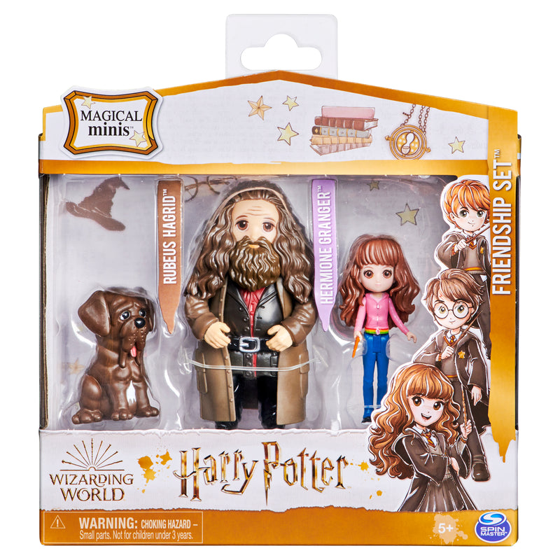 Wizarding World Harry Potter, Magical Minis Hermione and Rubeus Hagrid Playset