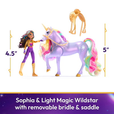 Unicorn Academy, Sophia & Light Magic Wildstar Figure Set