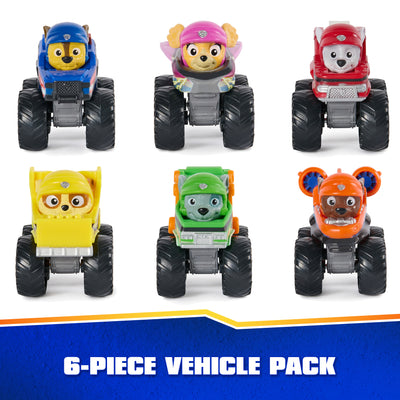 PAW Patrol: Rescue Wheels Pup Squad Racers 6-Pack