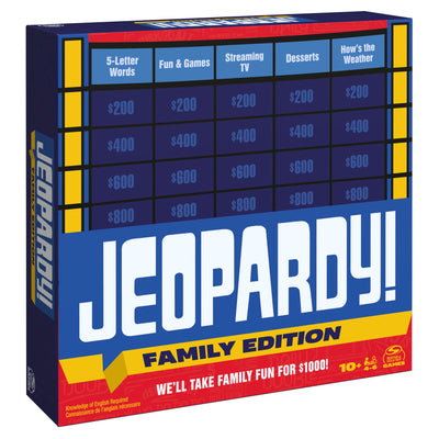 Jeopardy Family Edition Trivia Board Game