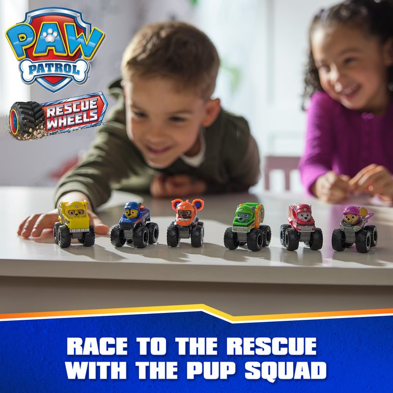 PAW Patrol: Rescue Wheels Pup Squad Racers 6-Pack