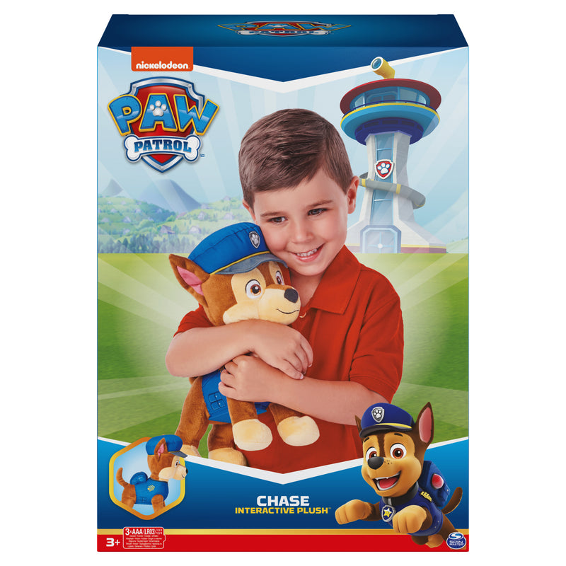 PAW Patrol, Talking Chase 12-Inch-Tall Interactive Plush