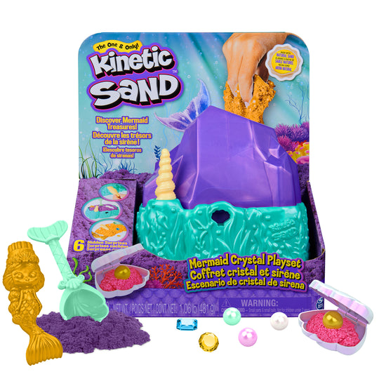 Kinetic Sand, Mermaid Crystal Playset