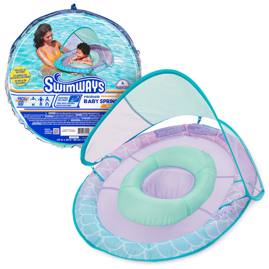 Swimways Baby Spring Float, Mermaid
