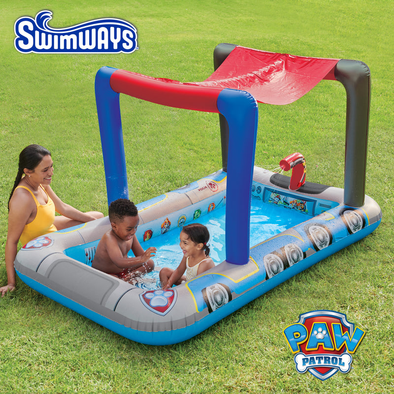 SwimWays, Paw Patrol Pool Patroller Deluxe Inflatable Pool