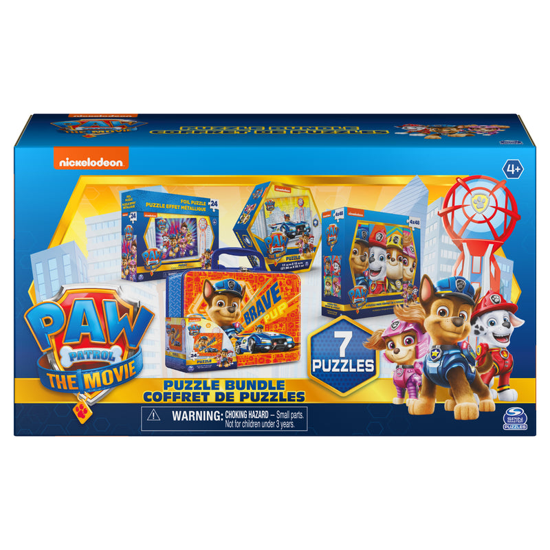 PAW Patrol: The Movie, 7 Puzzle Bundle