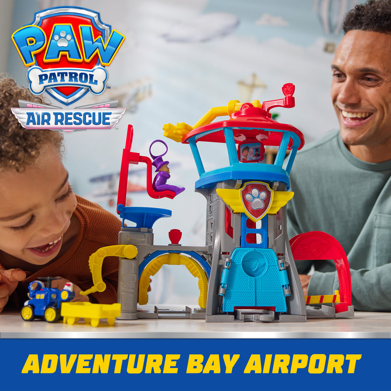 PAW Patrol Air Rescue Pup Squad Adventure Bay Airport Playset