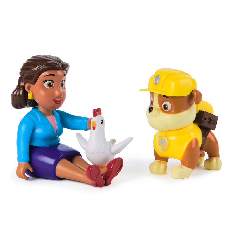 PAW Patrol, Rubble and Mayor Goodway Figure Set