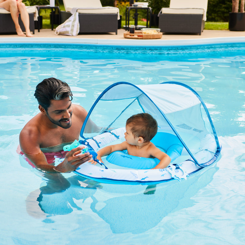Swimways Elite Baby Spring Float, Premium Inflatable Baby Pool Float ...