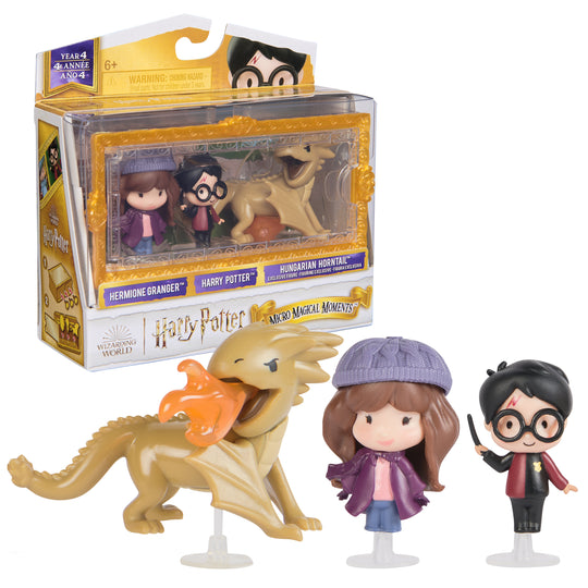 Wizarding World, Micro Magical Moments Year 4 Collectible Figure Set