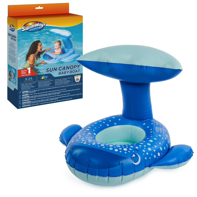 SwimWayas Sun Canopy Baby Boat