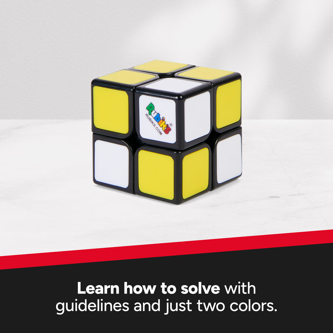 Rubik's Cube, Apprentice, 2x2 Beginner Cube 3D Puzzle Game Stress