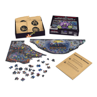 Dungeons & Dragons, Build and Explore Adventure 1000 Piece Puzzle