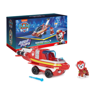 PAW Patrol Aqua Pups Marshall Transforming Dolphin Vehicle