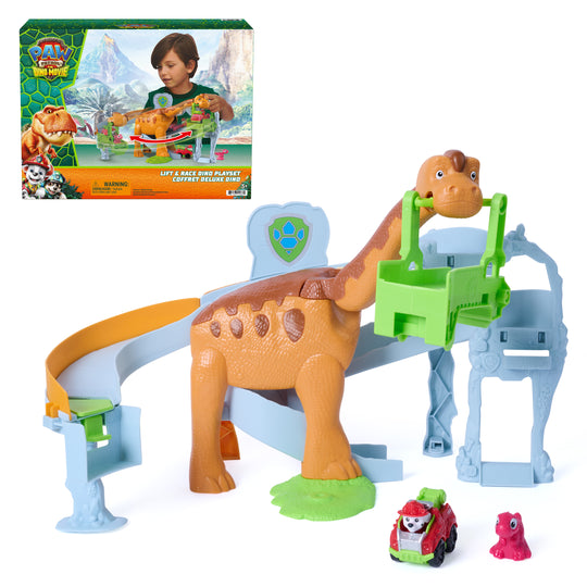 PAW Patrol: The Dino Movie Lift & Race Dino Playset