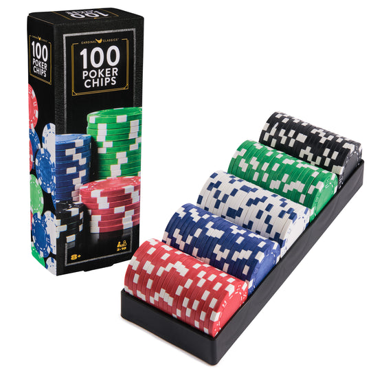 Spin Master Games, 100-Piece Poker Chips Set