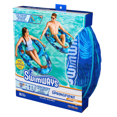 Swimways, Elite Spring Float Recliner Pool Lounge Chair