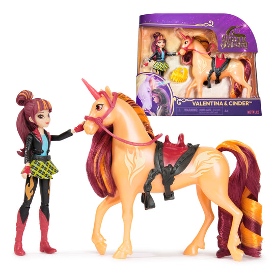 Unicorn Academy, Valentina & Cinder Figure Set