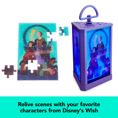 Disney Wish Puzzle Lantern, 24-Piece Puzzles