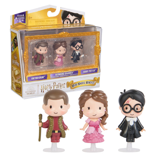 Wizarding World, Micro Magical Moments Year 4 Figure Collectible Set