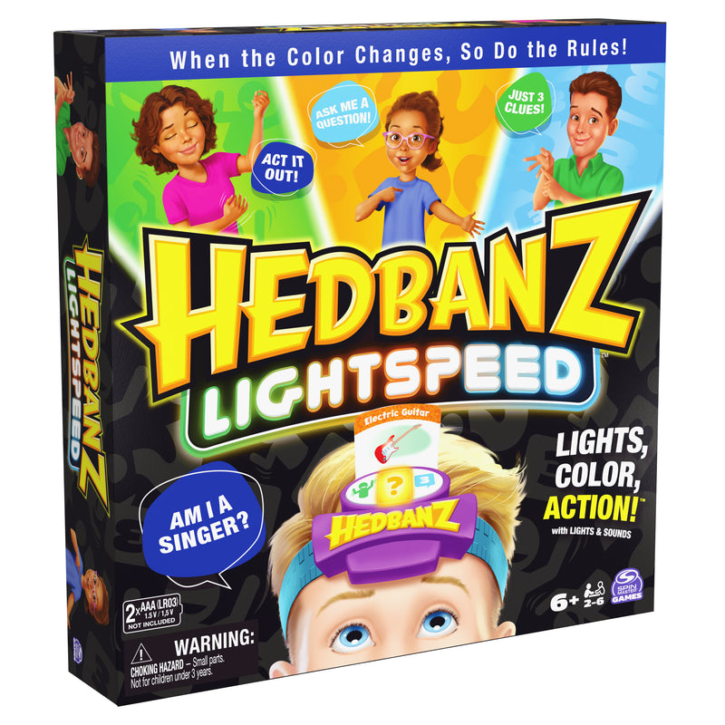 Hedbanz Lightspeed Family Game