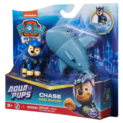 Aqua Pups, Chase and Shark Figure Pack