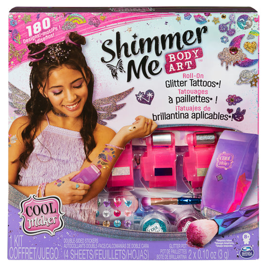 Cool Maker, Shimmer Me Body Art Activity Set