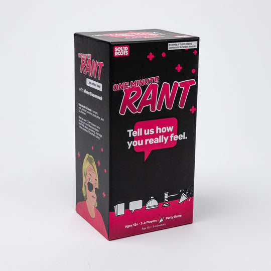One Minute Rant Family Game