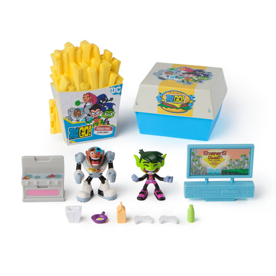 Teen Titans Go Kitchen Chaos Playset