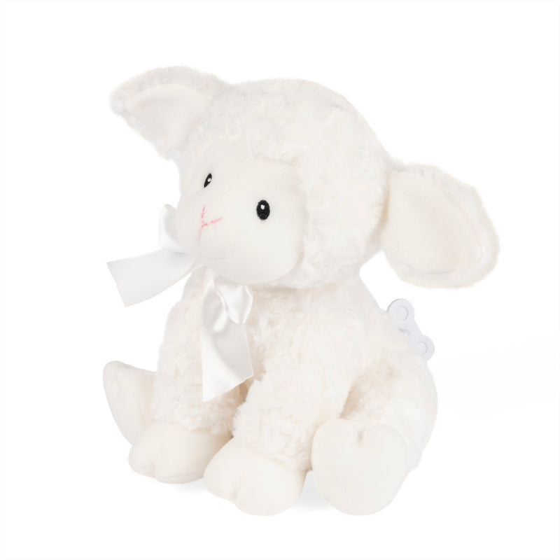 Lena Lamb Keywind Musical Plush (Plays Brahms’ Lullaby), 10 in