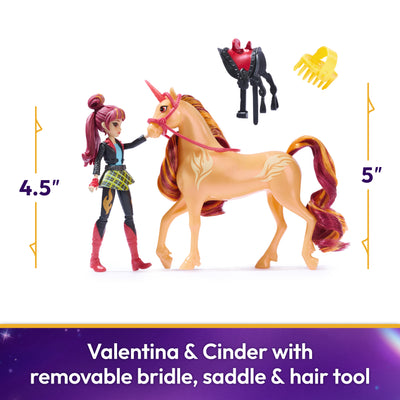 Unicorn Academy, Valentina & Cinder Figure Set