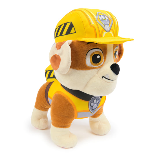 Rubble and Crew, Interactive Rumbling Rubble Plush, 12 in