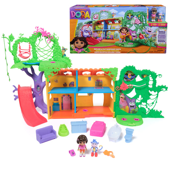 Dora, Explore & Play Rainforest Casita Playset