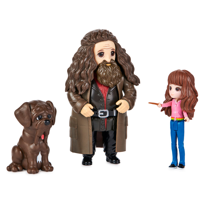 Wizarding World Harry Potter, Magical Minis Hermione and Rubeus Hagrid Playset