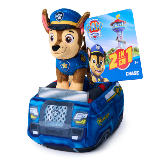 PAW Patrol Chase 2-in-1 Plush Vehicle Plush