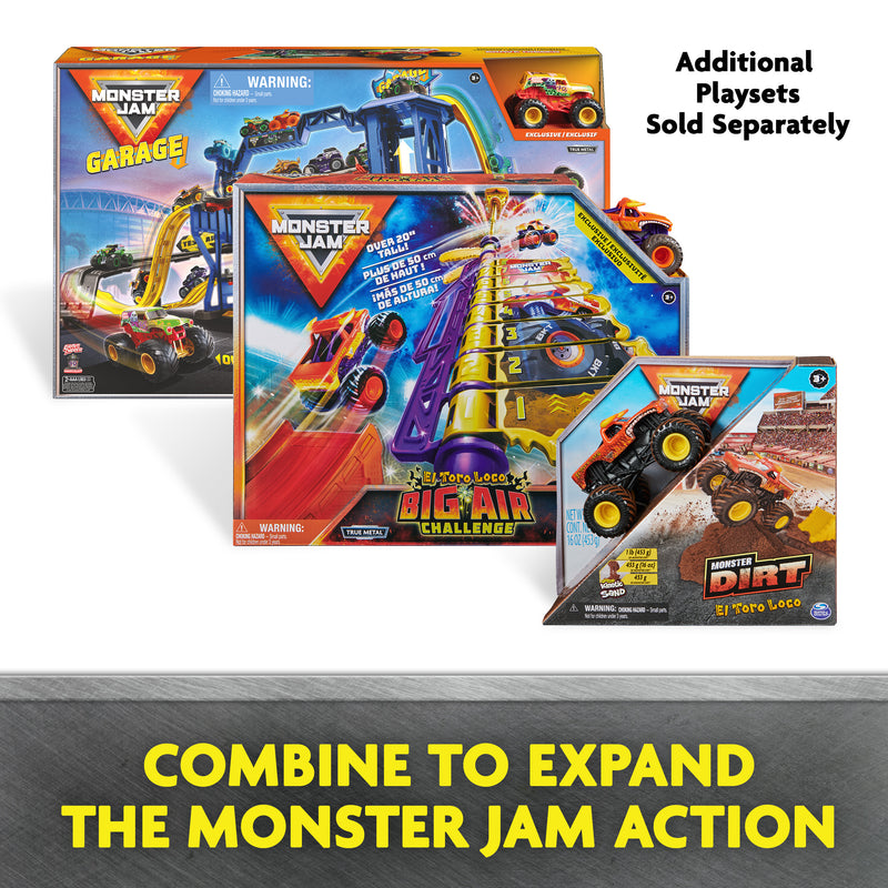 Monster Jam, 2-in-1 Transforming Hauler Playset